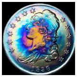 1836 Capped Bust Half Dollar 50C CLOSELY UNCIRCULA