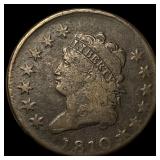 1810 Classic Head Large Cent ABOUT  UNCIRCULATED