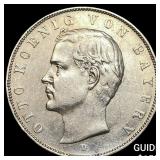 1910-D Germany Silver 3 Reichmark
