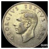 1952 South Africa Silver 2 1/2 Shillings