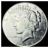1926-S Silver Peace Dollar GEM BU