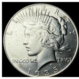 1935 Silver Peace Dollar UNCIRCULATED