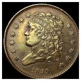 1835 Classic Head Half Cent UNCIRCULATED