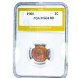 1904 Indian Head Cent PGA MS64 RD