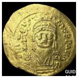 Byzantine Justinian I 527-565 Gold Solidus