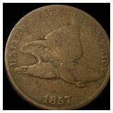 1857 Flying Eagle Cent LIGHTLY CIRCULATED