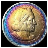 1893 Columbian Exposition Half Dollar CHOICE AU