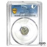 Bohemia 1061-87 AD Silver Denar PCGS AU58