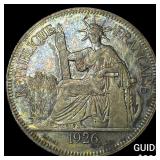 1926A French Indo-China .7813oz Silver Piastre
