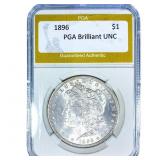 1896 Morgan Silver Dollar PGA Brilliant UNC