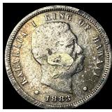 1883 Hawaii Silver Dime HIGH GRADE