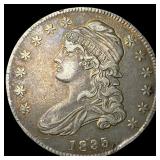 1835 Silver Capped Bust Half Dollar NEARLY  UNCIR