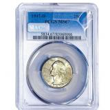 1947-D Washington Silver Quarter PCGS MS67