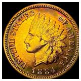 1884 Indian Head Cent CHOICE AU