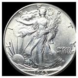 1945 Silver Walking Liberty Half Dollar  CHOICE B