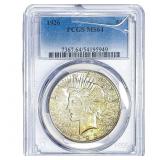 1926 Silver Peace Dollar PCGS MS64