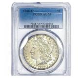 1886-O Morgan Silver Dollar PCGS AU55