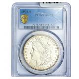 1901-S Morgan Silver Dollar PCGS AU58