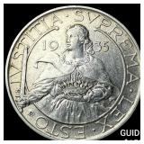 1935R San Marino Silver 10 Lire