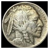 1913-D Type 2 Buffalo Nickel ABOUT  UNCIRCULATED