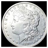 1891-O Silver Morgan Dollar CHOICE AU