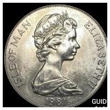 1981 Isle of Man Silver Crown
