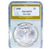 1998 Silver Eagle PGA MS70