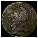 1807 Draped Bust Half Cent NICELY CIRCULATED