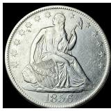 1856-O Silver Half Dollar CHOICE BU