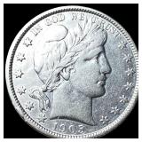 1905 Barber Half Dollar CHOICE AU