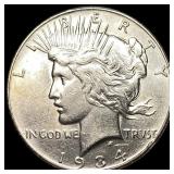 1934-S Peace Silver Dollar CLOSELY  UNCIRCULATED