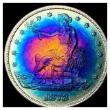 1878-S Silver Trade Dollar CLOSELY UNCIRCULATED