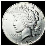1922 Silver Peace Dollar CLOSELY UNCIRCULATED