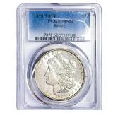 1878 7/8TF Morgan Silver Dollar PCGS MS62 Strong