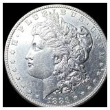 1883-S Silver Morgan Dollar CHOICE AU