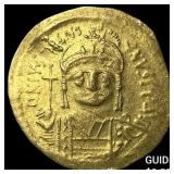 Byzantine Justinian I 527-565 Gold Solidus