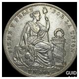 1924 Peru Silver Sol