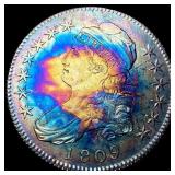 1809 Capped Bust Half Dollar CLOSELY UNCIRCULATED