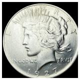 1927 Silver Peace Dollar UNCIRCULATED