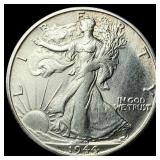 1944-S Silver Half Dollar UNCIRCULATED