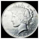1922 Peace Silver Dollar CLOSELY UNCIRCULATED