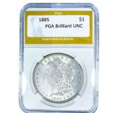 1885 Morgan Silver Dollar PGA Brilliant UNC