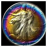 1937 Walking Liberty Half Dollar UNCIRCULATED