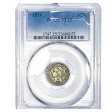 1879 Nickel Three Cent PCGS VF25