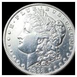 1898-S Silver Morgan Dollar CHOICE AU