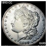 1893-CC Morgan Silver Dollar CLOSELY UNCIRCULATED