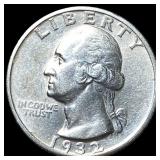 1932-S Silver Washington Quarter UNCIRCULATED