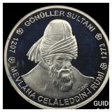 2002 Turkey Silver 10,000,000 Lira