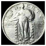 1929-S Standing Liberty Quarter CHOICE AU