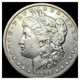 1896-O Silver Morgan Dollar NEARLY  UNCIRCULATED